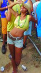 happy Brazil girl Caline from Salvador BR9086