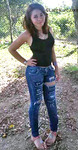 athletic Honduras girl Lores from Tocoa HN1813