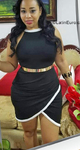 pretty Dominican Republic girl Hidequel from Santiago DO39154