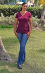 nice looking Dominican Republic girl Cristina from Distrito Nacional DO41042