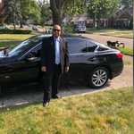 happy United States man Benz from Detroit US21596