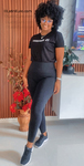 foxy Dominican Republic girl Arpillera from Representante de Santo Domingo DO54739